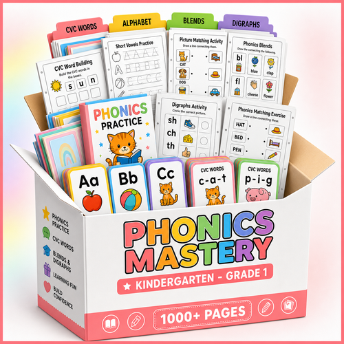 Phonics Activity Mystery Box